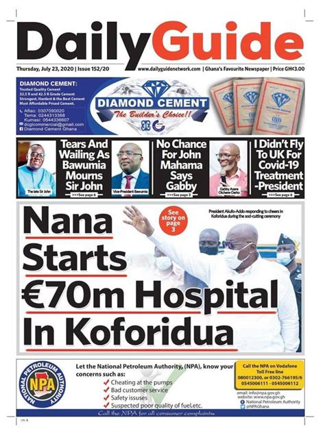 dailyguideonline com|Today's Paper .